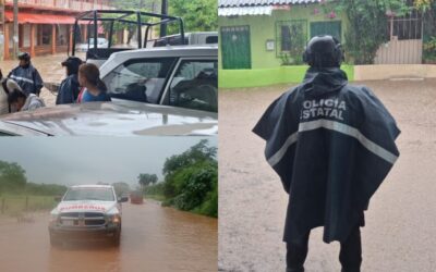 Gobierno alerta a estados por paso de “Raymond”; inundaciones afectan a Guerrero