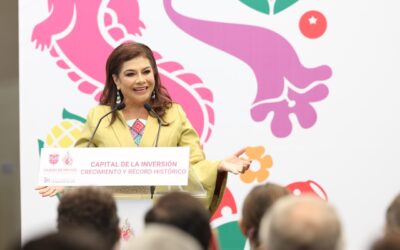 Brugada va por empleos, inversiones y mejorar imagen de la CDMX rumbo al Mundial
