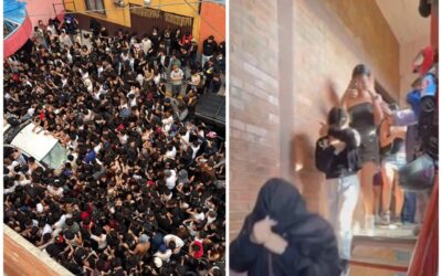 Desalojan fiesta clandestina en Cuauhtémoc; había más de 2,000 menores de edad