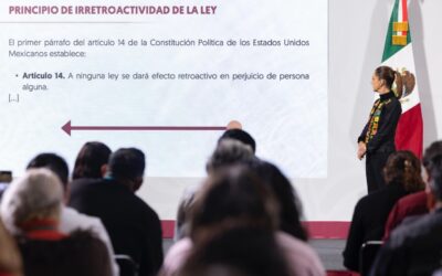 Ejecutivo pide al Congreso aclarar ‘irretroactividad’ de reforma a Ley de Amparo