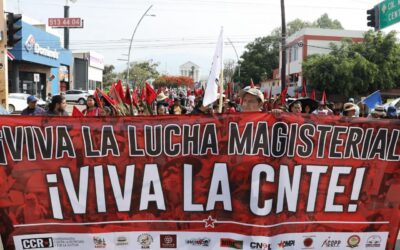 Integrantes de la CNTE amagan con interferir en actividades del Mundial 2026