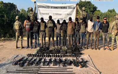 Detienen a 13 presuntos »Mayitos» tras ataque a autoridades en Sinaloa