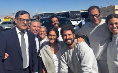 Repatrian a 6 mexicanos desde Jordania tras ser interceptados en la flotilla Global Sumud