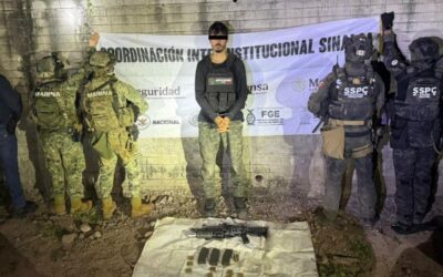 Autoridades capturan a integrante de »Los Chapitos» en Sinaloa