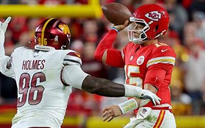 Patrick Mahomes: comanda victoria de Chiefs sobre Commanders