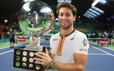 Casper Ruud conquista torneo de Estocolmo y acelera hacia Turín