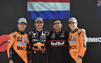 F1: La rivalidad entre Piastri y Norris beneficia a Max