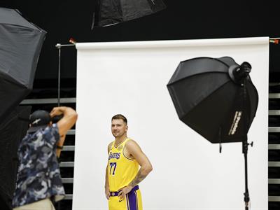 El extraño caso de Luka Doncic; más pesado, pero en mejor forma física