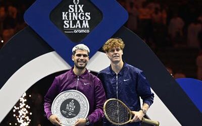 Jannik Sinner no da opción a Alcaraz y gana el torneo Six Kings Slam