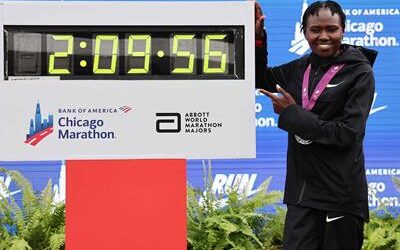 La maratonista Ruth Chepngetich es suspendida por tres años