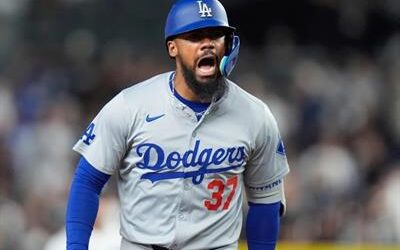 MLB: Teoscar Hernández rescata a los Dodgers con un jonrón decisivo
