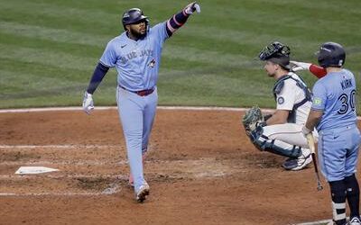 Vladimir Guerrero Jr. fue escogido MVP de la Serie de Campeonato