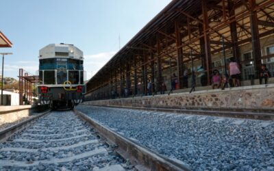 Sheinbaum inaugura estaciones del Tren Transísmico