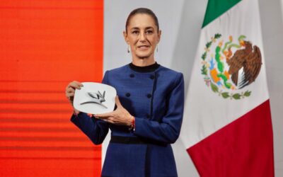 Sheinbaum llegará al Mundial 2026 en un Olinia y revela más detalles del minivehículo eléctrico de la 4T