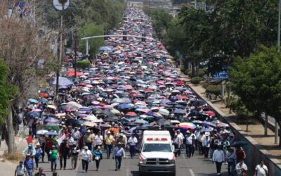 Bloqueos en CDMX y Edomex hoy 3 de noviembre: Autotransportistas marchan al Zócalo