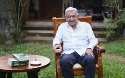 “No es una simulación, estoy jubilado”, dice AMLO y presenta su nuevo libro ‘Grandeza’
