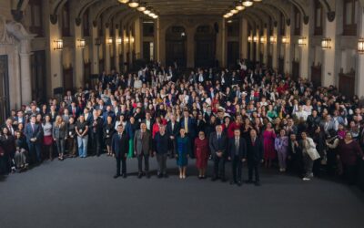 Sheinbaum agradece a legisladores afines por aprobar “reformas del bienestar”