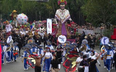 #EnFotos: Así se vivió el Desfile de Día de Muertos en el corazón de la CDMX