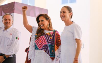 «Vamos a seguir aumentado el salario mínimo», promete Sheinbaum en Quintana Roo