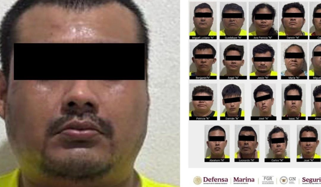 Operador del CJNG y cuatro policías son detenidos en Tabasco