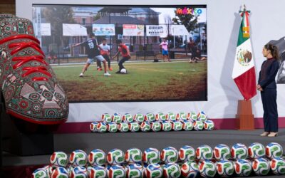 Gobierno presenta Mundial Social; va por 74 torneos, rescate de canchas y récords