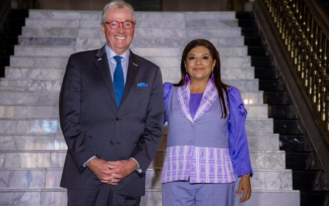 Brugada y gobernador de Nueva Jersey acuerdan trabajar juntos rumbo al Mundial 2026