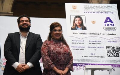 La CDMX prevé recaudar 1,500 mdp en 2026 por ampliación de licencia permanente