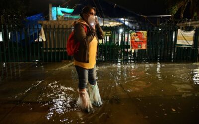 CDMX registra aumento histórico en alertas rojas y púrpura por lluvia