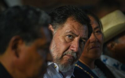 Noroña critica a Grecia Quiroz, viuda de Carlos Manzo; oposición lo condena