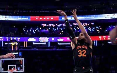 Karl Anthony-Towns: lidera en puntos la victoria de Knicks