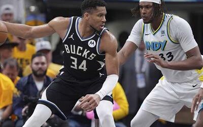 NBA: Antetokounmpo sufre una lesión leve en la ingle y será baja