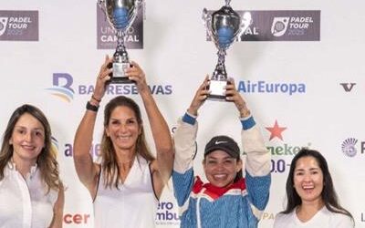 Campeones del pádel dominicano en el Máster Final United Capital Pádel
