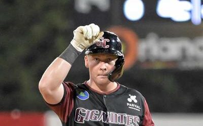 Gigantes del Cibao: superan a las Águilas con doble de Holton