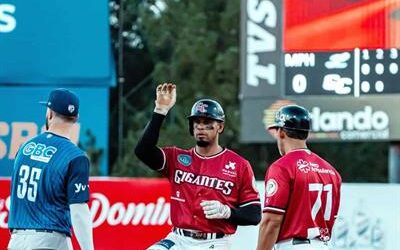Gigantes vencen al Licey y lo envían al último lugar de la tabla