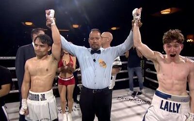 Hijo de Manny Pacquiao empata en su primer combate profesional