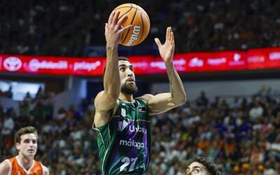 Liga Endesa: El Unicaja domina al Manresa y coge impulso Duarte