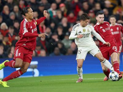 Luis Díaz tumba al campeón y Mac Allister al rey de la Champions