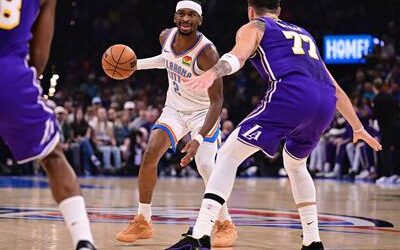 NBA: Los Lakers se estrellan en Oklahoma y Magic rompen hechizo