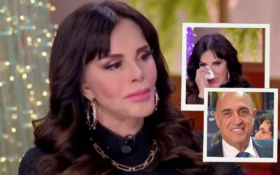 Lucía Méndez rompe en llanto al hablar de la salud del productor Pedro Torres