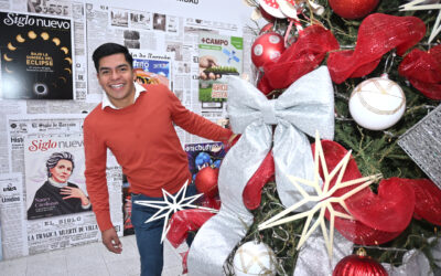 Víctor Cardoza, con el sentimiento navideño