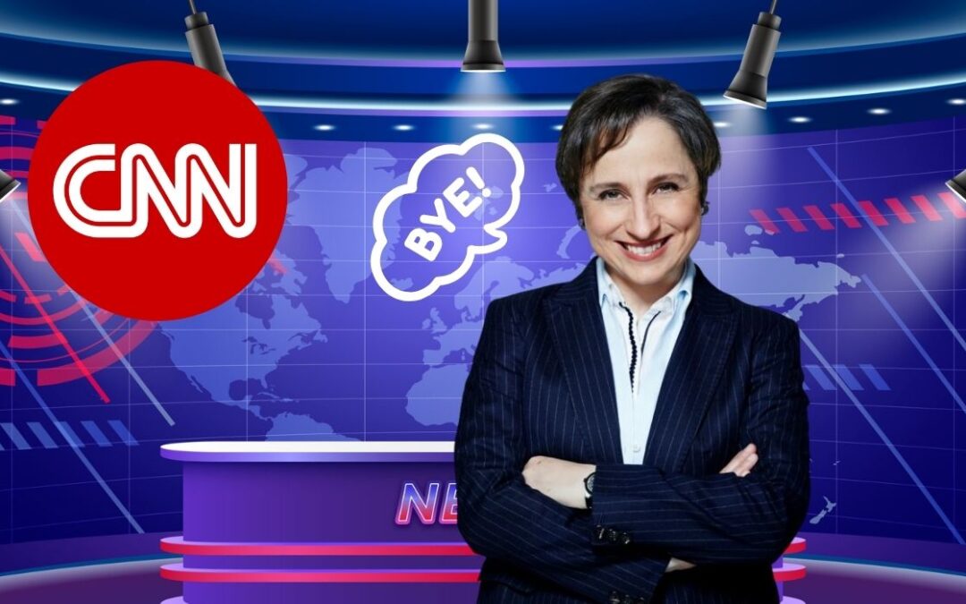 Carmen Aristegui dice adiós a CNN tras más de dos décadas de trayectoria