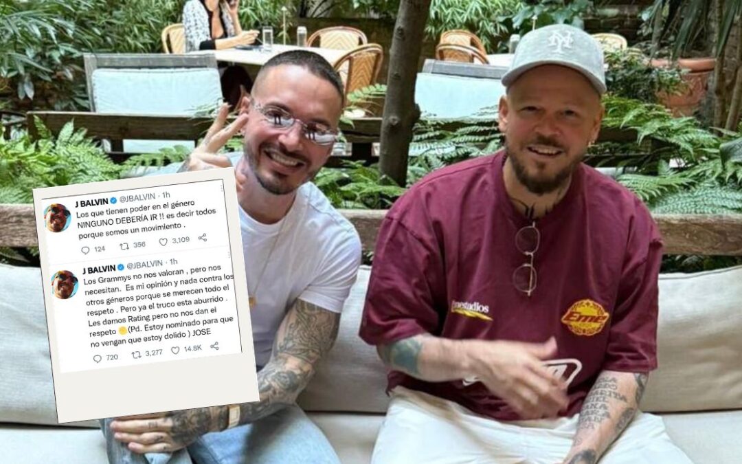 J Balvin anuncia su reencuentro con Residente y deja atrás años de polémicas
