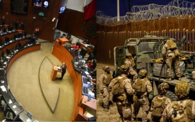 El Senado prepara periodo extraordinario para ingreso de Marines de EU a México