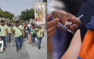 Gobierno CDMX va por vacunar contra sarampión a peregrinos guadalupanos