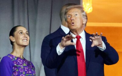 Trump y Sheinbaum acuerdan contrarrestar uso de narco drones en la frontera