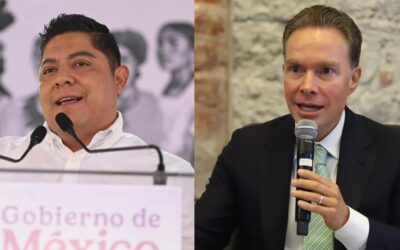 Ricardo Gallardo y Manuel Velasco defienden ‘Ley Esposa’ y paridad de género en SLP