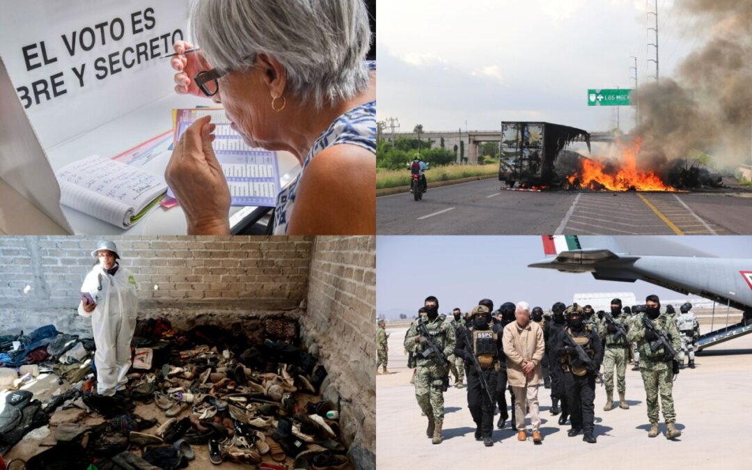 De la primera elección judicial al regreso de Trump, 25 hechos que marcaron la política en 2025