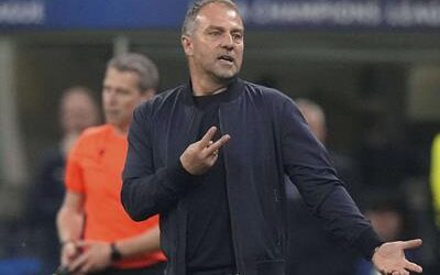 Hansi Flick está contento con sus jugadores en Barcelona