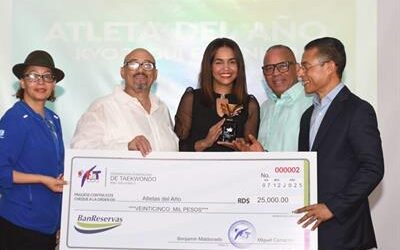 Federación Dominicana de Taekwondo premia a los mejores del año