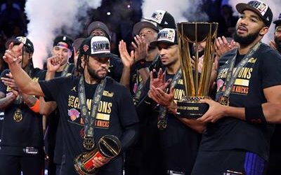 Karl Towns primer dominicano campeón de la Copa NBA